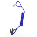 Motor stop switch and safety rope, emergency shutdown switch for motorboats, blue pull rope for shutdown rope In Australia - Darrahopens