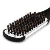 Double Sided Brush Clamp Straightener Hair Straightening Comb Styling Tools for Smoothing and Straight Hair Styles