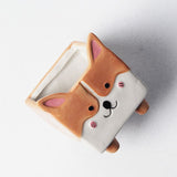 Indoor and outdoor flower pots, creative bonsai flower pots, cartoon animal designs, ceramic succulent flower pots In Australia - Darrahopens