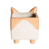 Indoor and outdoor flower pots, creative bonsai flower pots, cartoon animal designs, ceramic succulent flower pots