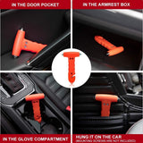 Car escape tools | Window crushers | Glass crushers and window punching seat belt cutting machines, advanced glass hammers
