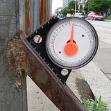 Mini Inclinometer Measurement Tool Protractor Tilt Level Meter Angle Finder Clinometer Slope Angle Meter With Magnetic Base