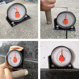 Mini Inclinometer Measurement Tool Protractor Tilt Level Meter Angle Finder Clinometer Slope Angle Meter With Magnetic Base