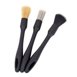 3pcs Detail Brushes for Cleaning Vehicles Interior and Exterior Car Motorcycle Clean Tool Soft Car Detailing Brush Set In Australia - Darrahopens