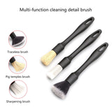 3pcs Detail Brushes for Cleaning Vehicles Interior and Exterior Car Motorcycle Clean Tool Soft Car Detailing Brush Set In Australia - Darrahopens