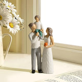 hand drawn character gifts for parents or daughters and sons, home sculptures decorated with bookshelves In Australia - Darrahopens
