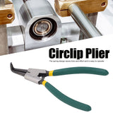 Heavy duty steel inner and outer bending clamp tool with bending jaws, used for dismantling ring clamps, fixing gaskets, and hoses
