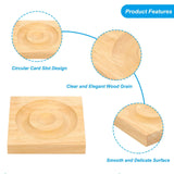 Wooden Bead Pendant Bracelet Bangle Display Tray Stand Organizer Holder Jewelry Storage/for Show Retail Dresser Store