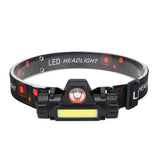 Small Lightweight  Magnetic High Power Waterproof Head Lamp Headlight Torch USB Rechargeable Led Headlamp for Running In Australia - Darrahopens