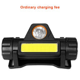 Small Lightweight  Magnetic High Power Waterproof Head Lamp Headlight Torch USB Rechargeable Led Headlamp for Running