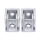 2pcs Zinc alloy living hinge universal angle code living joint can be connected to zinc alloy living hinge at any angle