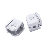 2pcs Zinc alloy living hinge universal angle code living joint can be connected to zinc alloy living hinge at any angle