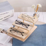 Wooden display rack, craft display rack, sunglasses display rack, lift bracket, bracelet and jewelry display rack In Australia - Darrahopens