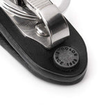 Men's detachable keychain with anti loss ring, metal keychain, easy to carry, men's waist hanging belt keychain