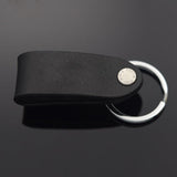 Men's detachable keychain with anti loss ring, metal keychain, easy to carry, men's waist hanging belt keychain