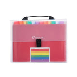 Folder air freight boxed Christmas card paper organizer, paper hanging brush, unfolded file wallet, accordion file organizer In Australia - Darrahopens