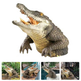 Ocean Decoration Pond Floating Crocodile Head Crocodile Garden Sculpture Fake Crocodile Head Floating Simulation Realistic