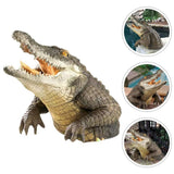 Ocean Decoration Pond Floating Crocodile Head Crocodile Garden Sculpture Fake Crocodile Head Floating Simulation Realistic In Australia - Darrahopens