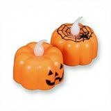 Flameless tea lights, candles, bar decorations, LED lights, pumpkin lanterns, lantern swings,  LED lights, decorative lights