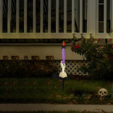 Halloween decoration props simulation flame candle lights ghost festival candle holders bar KTV decoration desktop ornaments props