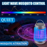 LED Electric Shock Mosquito Lamp Outdoor USB Charging Lighting Mosquito Catcher Home Silent Mosquito Repellent