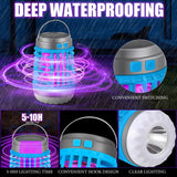 LED Electric Shock Mosquito Lamp Outdoor USB Charging Lighting Mosquito Catcher Home Silent Mosquito Repellent In Australia - Darrahopens
