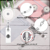 Custom retractable badge stand, personalized ID badge scroll, upload your image, text name can be fixed on your belt