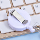 Custom retractable badge stand, personalized ID badge scroll, upload your image, text name can be fixed on your belt