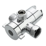 Bathroom showerhead suspension arm adapter, overhead spray three-way showerhead socket, water divider, shower arm diversion