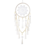 Tassel Woven Crochet Dream Catcher Feather Ornaments Living Room Pendant Bedroom Wind Chimes Decoration