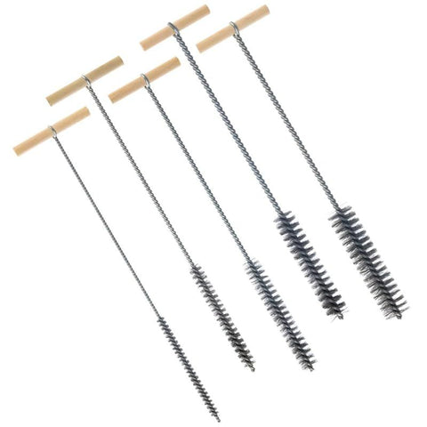 5pcs Drill Hole Brush Set 8/12/16/20/25mm Cleaning Brush Kit Stainless Steel Hole Brushes Cleaning Brush for Hammer Drills In Australia - Darrahopens
