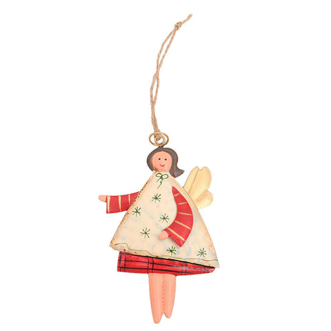 Personalized Christmas ornaments, creative art, hand-painted angel girl pendants, Christmas tree pendants, ornaments In Australia - Darrahopens