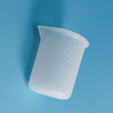 100ML Silicone Measuring Cup Split Cup Resin Silicone Mould Handmade Tool DIY Epoxy Resin Mould Jewelry Making Findings Tool