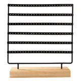 Earring Organizer Display Stand, Women Girls Gift 6 Layers Jewelry Rack, Earring Holder for Showcase, Countertop, Black In Australia - Darrahopens