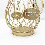 Mug Shape Coffee Capsule Storage Basket Organizer for for Coffee Station Bar Decor Restaurant Tea Room Kitchen Countertop