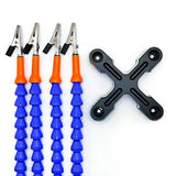 Professional Soldering Aid Helping Hand With Four Flexible Arms And Rotatable Alligators Clips For Craftsmanships In Australia - Darrahopens