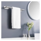Stainless steel towel rack, towel rack, bathroom, kitchen, bathroom, wall mounted, no drilling installation In Australia - Darrahopens