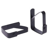 2pcs Wild dining table cloth clip, tablecloth clip, stainless steel picnic tablecloth clip, suitable for kitchen dining parties