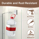 Door hook towel matte nickel hook for frameless glass shower doors, stainless steel door hanger for bathroom robe towel rack
