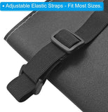 Car sun visor tissue, leather cover, car interior sunshade, sun visor, drawstring cover, car armrest box, tissue box In Australia - Darrahopens
