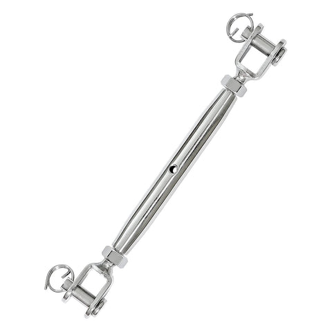 M8 Jaw Jaw Turnbuckle Stainless Steel Jaw and Jaw Turnbuckle, Jaw Jaw Closed Body Marine Turnbuckle Jaw