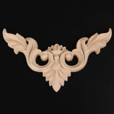 4pcs，Unpainted Wooden Carved Decal Corner Woodcarving Onlay Applique Flower Furniture Cabinet Box Doors Decoration In Australia - Darrahopens