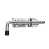 Spring Loaded Latch Pin,  Stainless Steel Barrel Bolt Thickened 2mm Door Lock, 5 Inch Brushed Finished(2 Pack) In Australia - Darrahopens