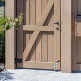 Spring Loaded Latch Pin,  Stainless Steel Barrel Bolt Thickened 2mm Door Lock, 5 Inch Brushed Finished(2 Pack)