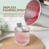 Light Candle Making Pouring Pot,  Aluminum Wax Melting Pot with Heat-Resistant Handle and Dripless Pouring Spout for Candle Making