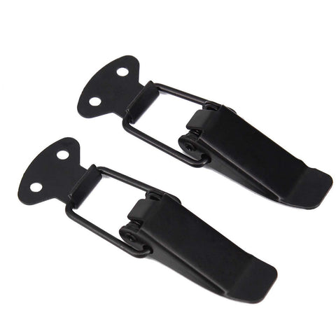 2pcs，Universal Black Car Bumpers Trunk Hatch Lids Release Fasteners Kit Hood Pin Lock Clasp Clip Kit for Car Vehicle In Australia - Darrahopens