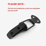 2pcs，Universal Black Car Bumpers Trunk Hatch Lids Release Fasteners Kit Hood Pin Lock Clasp Clip Kit for Car Vehicle