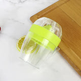 Mini Manual Juicer,Multifunctional Juice Machine Portable Juicer Plastic Lemon Squeezer for Kitchen