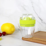 Mini Manual Juicer,Multifunctional Juice Machine Portable Juicer Plastic Lemon Squeezer for Kitchen