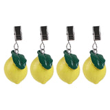 4pcs Outdoor and Indoor Tablecloth Clips Home Set 4 Lemon Tablecloth Clips Lemon Craft Tablecloth Clips Fruit Tablecloth Clips Fixed In Australia - Darrahopens